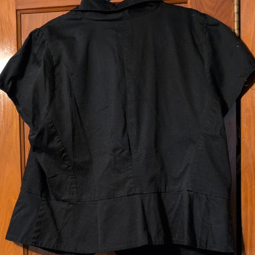 Torrid Black Short Sleeve Blazer - Picture 3 of 4